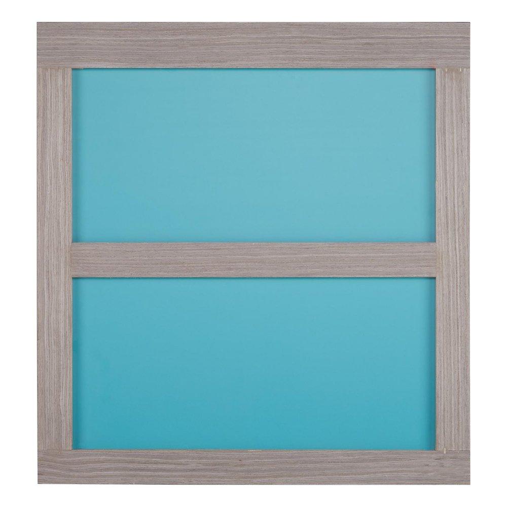 Signature Hardware Ash Brown 22-1/8 in. Rectangular Vanity Mirror 