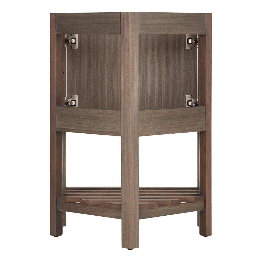 Signature Hardware Ash Brown 24 in. Floor Mount Vanity 