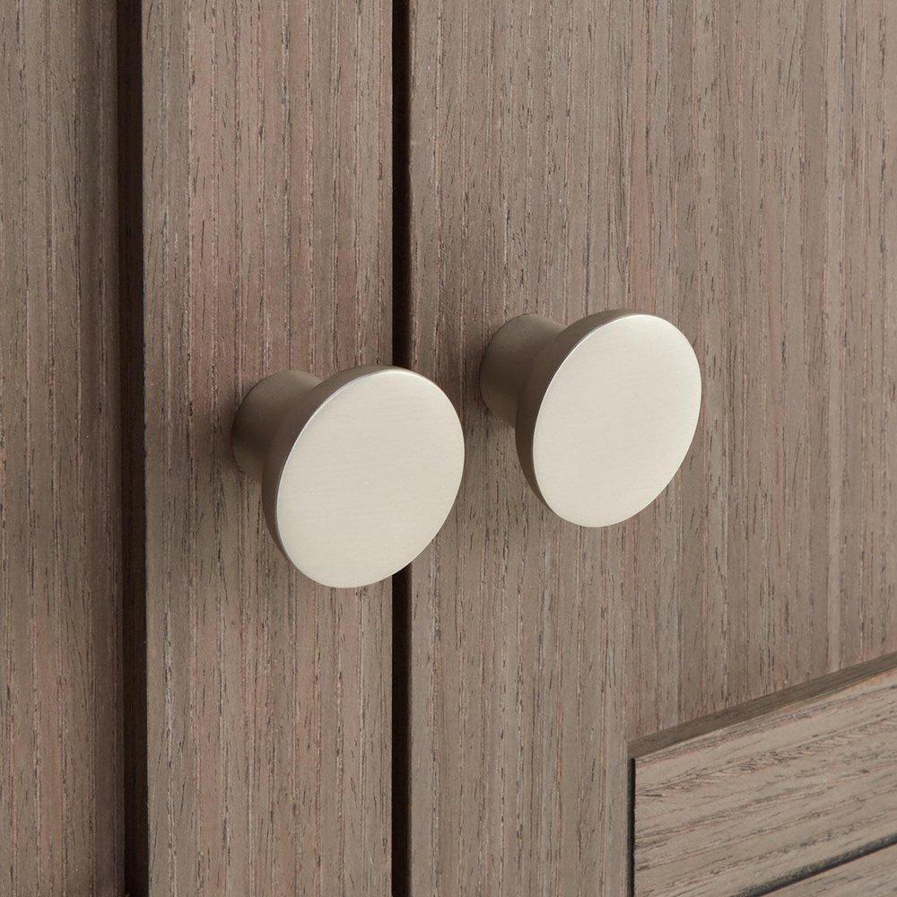 Signature Hardware Ash Brown 24 in. Floor Mount Vanity in Ash Brown with Brushed Nickel 