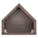 Signature Hardware Ash Brown 24 in. Floor Mount Vanity in Ash Brown with Brushed Nickel 