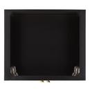 Signature Hardware Black Floor Mount Vanity in Black 