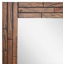 Signature Hardware Farmhouse Brown 36 in. Rectangular Vanity Mirror 