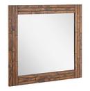 Signature Hardware Farmhouse Brown 36 in. Rectangular Vanity Mirror 