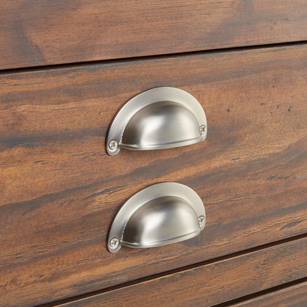 Signature Hardware Farmhouse Brown 72 in. Floor Mount Vanity 