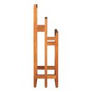 Signature Hardware Teak Towel Holder in Natural 