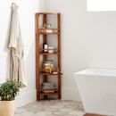 Teak Bathroom Shelf in Natural