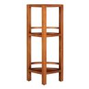 Signature Hardware Teak Teak Bathroom Shelf 