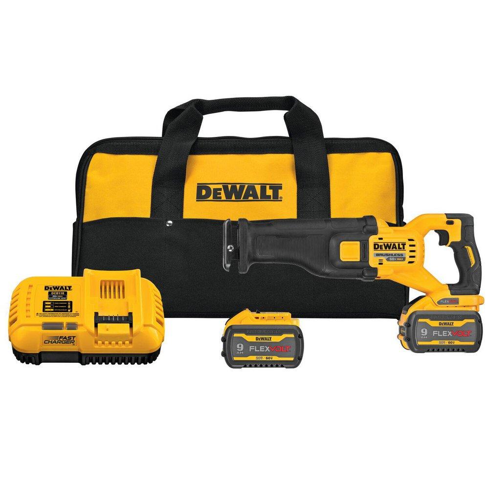 DEWALT Yellow Cordless Lithium-ion Reciprocating Tool Kit 