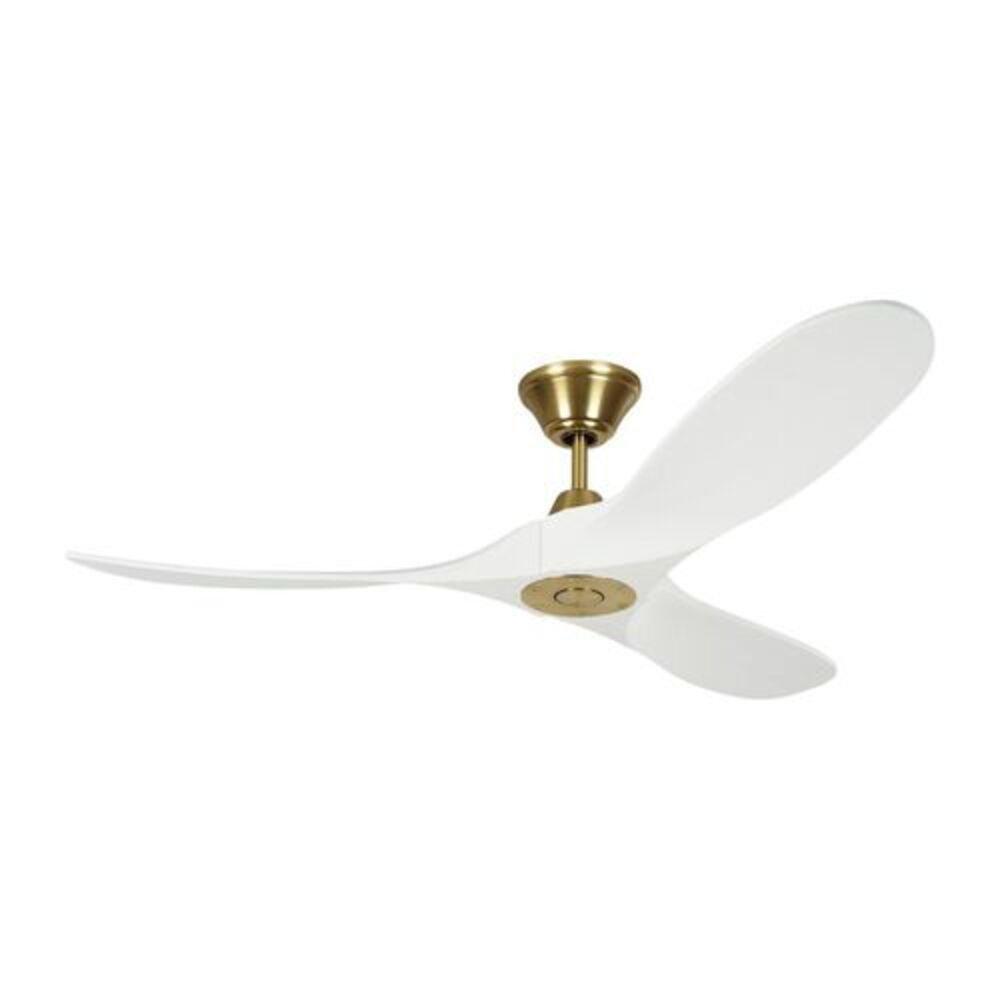 Visual Comfort & Co. Fan Burnished Brass 52 in. 3-Blade Indoor Ceiling Fan 