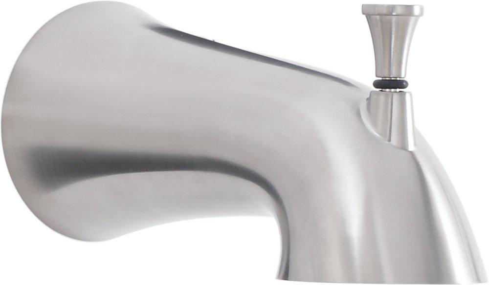 PROFLO&reg; PVD Brushed Nickel Diverter Tub Spout 