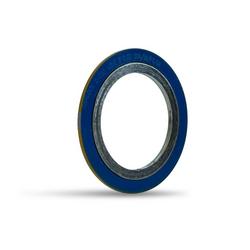 Spiral Wound Gasket for 18 in. ASME B16.5 Class 150 Flange, 304/304L Stainless Steel Winding, Flexible Graphite Filler, Carbon Steel Outer Ring, Import