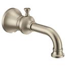Moen Brushed Nickel 1/2 x 8-13/16 in. Slip Metal Tub Spout 