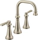 Two Handle Widespread Bathroom Sink Faucet in Brushed Nickel