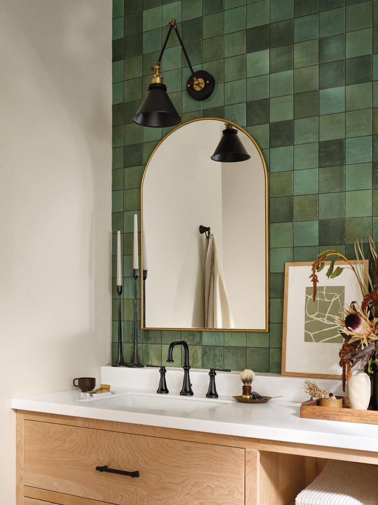 Moen Matte Black Two Handle Widespread Bathroom Sink Faucet Lever Handle 