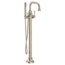 Moen Brushed Nickel Single Handle Lever Floor Mount Filler 