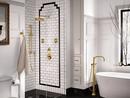 Moen Brushed Gold Single Handle Bathtub & Shower Faucet (Trim Only) 