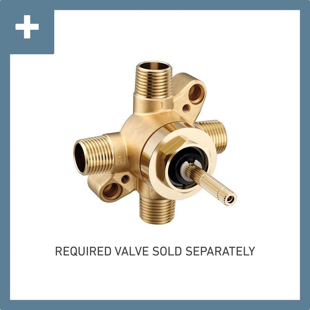 Moen Polished Nickel Single Handle Transfer & Diverter Valve Trim 