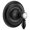 Moen Matte Black Single Handle Bathtub & Shower Faucet (Trim Only) 