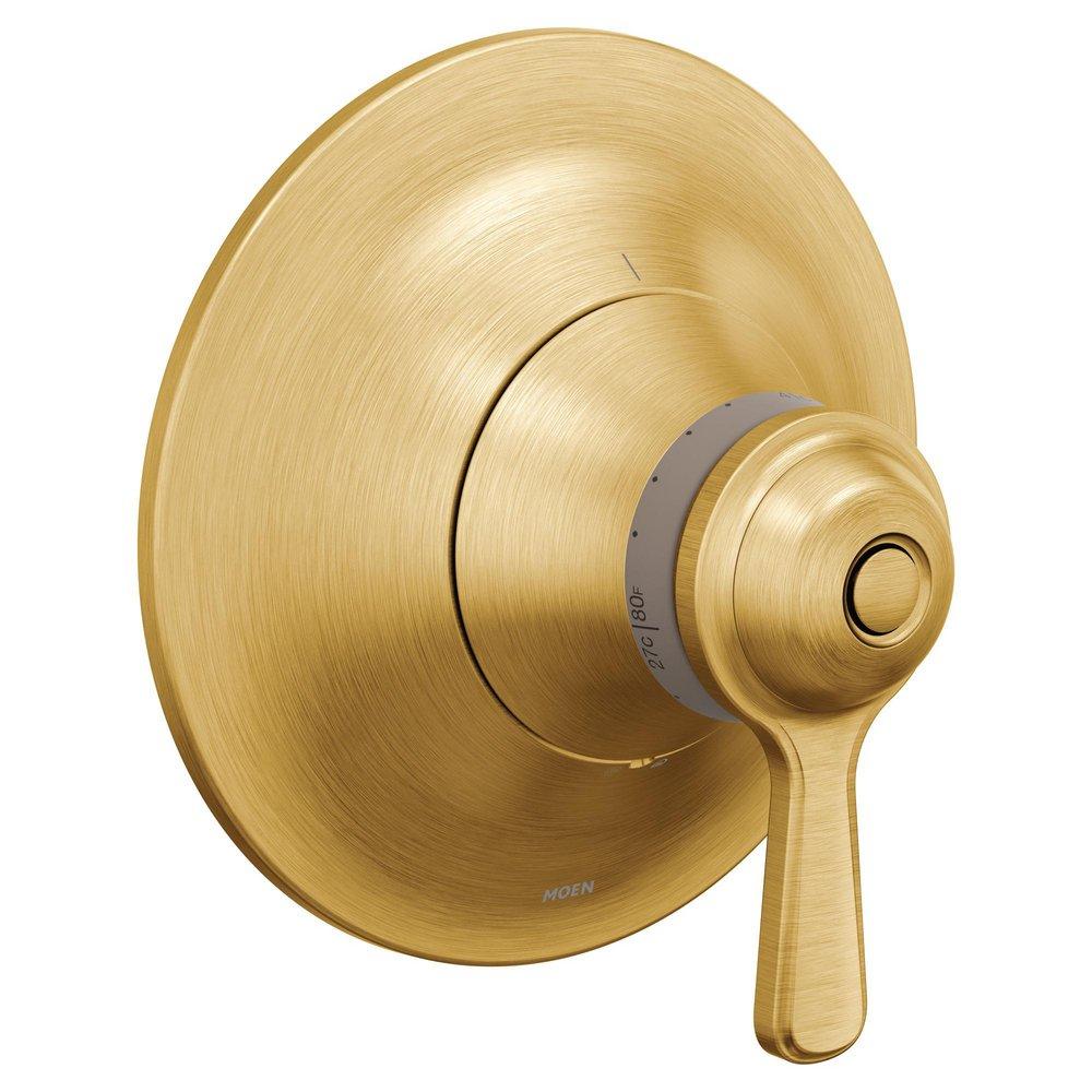 Moen Brushed Gold Zinc Thermostatic Valve Trim 