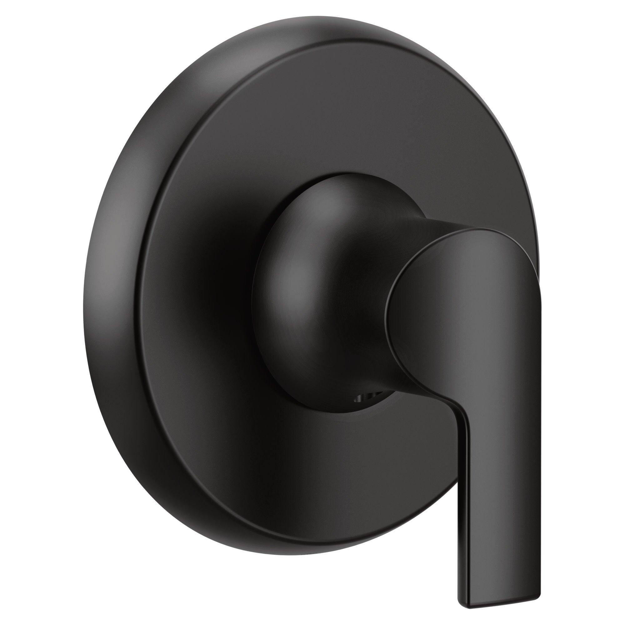 Moen Matte Black Single Handle Transfer & Diverter Valve Trim 