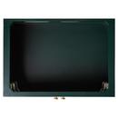 Signature Hardware Hunter Green 30 in. Floor Mount Vanity in Hunter Green, White Oak with Brushed Nickel 