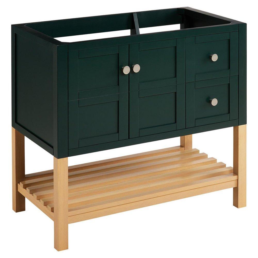 Signature Hardware Hunter Green 36 in. Floor Mount Vanity 
