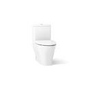 KOHLER White 1.28 gpf Elongated Floor Mount One Piece Toilet 