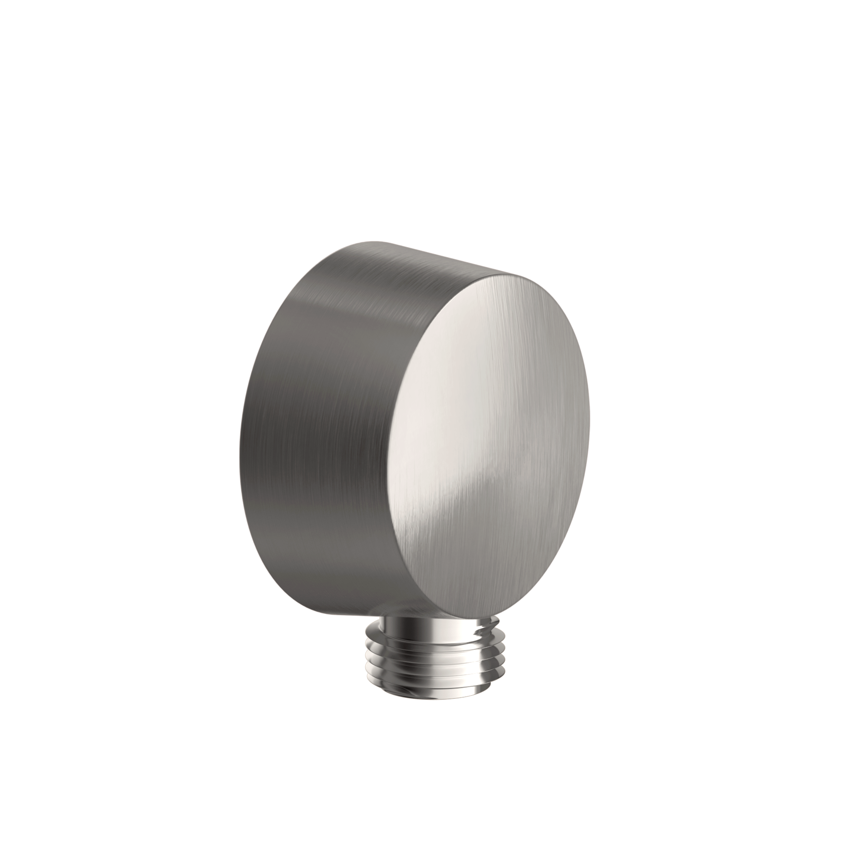 PROFLO&reg; Brushed Nickel 1/2 in. NPSM x G Thread Solid Brass Supply Elbow 