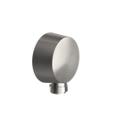 PROFLO&reg; Brushed Nickel 1/2 in. NPSM x G Thread Solid Brass Supply Elbow 