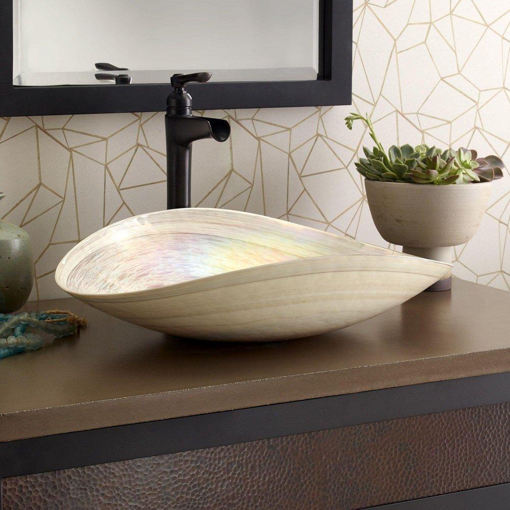 Native Trails Beachcomber Vessel Mount Bathroom Sink 