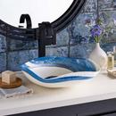 Native Trails Deep Abyss Vessel Mount Bathroom Sink 