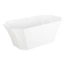 Signature Hardware White 67 x 32 in. Freestanding Bathtub 