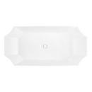 Signature Hardware White 67 x 32 in. Freestanding Bathtub 