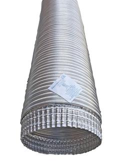 6 in. x 8 ft. Silver Uninsulated Flexible Air Duct