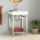 Console Sink with Traditional Top - 8" Widespread