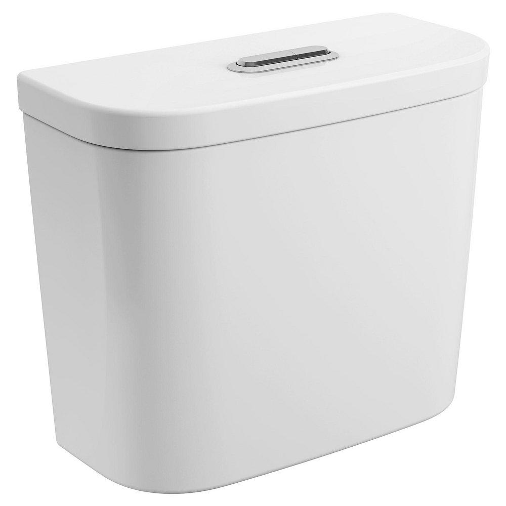 1.0 gpf/1.28 gpf Dual Flush Toilet Tank in Alpine White 