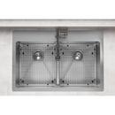 Elkay Polished Satin 33 x 22 in. 1-Hole Stainless Steel Double Bowl Dual Mount Kitchen Sink 