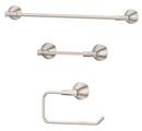 Pfister Brushed Nickel Towel Bar, Tissue Paper and Towel Holder 