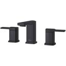 Pfister Matte Black Two Handle Widespread Bathroom Sink Faucet 