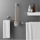 Pfister Brushed Nickel Rectangular Open Towel Ring 