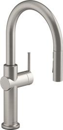 KOHLER Vibrant&reg; Stainless Single Handle Pull Down Kitchen Faucet 