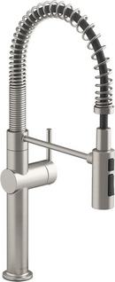 KOHLER Vibrant&reg; Stainless Single Handle Pull Down Kitchen Faucet 
