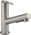 KOHLER Vibrant&reg; Stainless Single Handle Pull Out Kitchen Faucet 