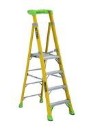 Fiberglass 8 ft. 375 lb. Platform Ladder 