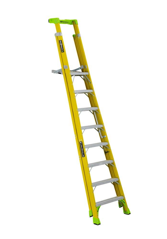 Fiberglass 4 ft. 375 lb. Platform Ladder 