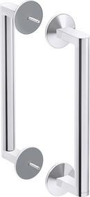 KOHLER Polished Chrome 11 in. Shower Door Handle 