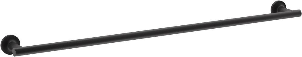 KOHLER Matte Black 30 in. Towel Bar 