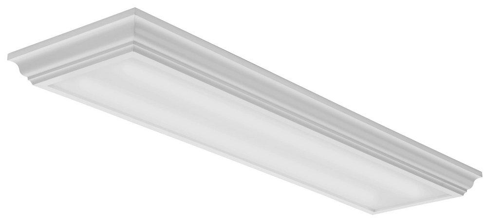 13.38" Flush Mount 4000K LED Ceiling Fixture 