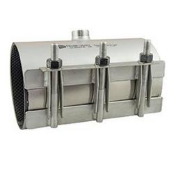 6 x 12-1/2 in. Stainless Steel Repair Clamp