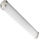 Single Light Integrated LED Flush Mount Linear Ceiling Fixture with Adjustable Color Temperature 